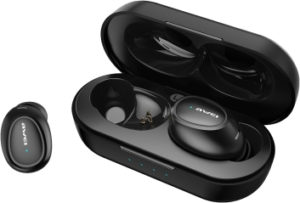 Ασύρματα Bluetooth Ακουστικά με Βάση Φόρτισης Awei - T6C Μαύρο