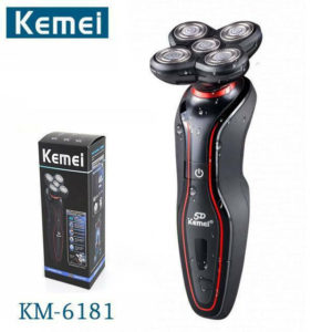 Kemei KM6181 Ξυριστική Μηχανή Προσώπου Επαναφορτιζόμενη