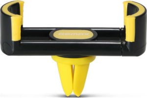 Remax Βάση Κινητού Αυτοκινήτου Airframe Portable Car Mount (RM-C17) Black/Yellow με Ρυθμιζόμενα Άγκιστρα