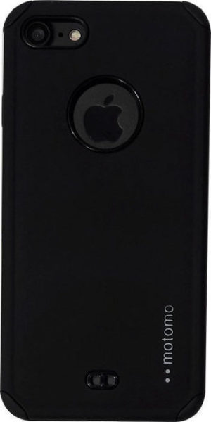 Motomo Back Cover Πλαστικό Μαύρο (iPhone 8/7)