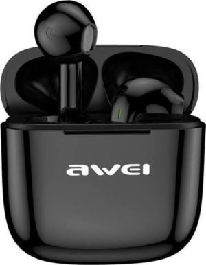 Ασύρματα Bluetooth Ακουστικά με Βάση Φόρτισης Awei T26 (Μαύρο)