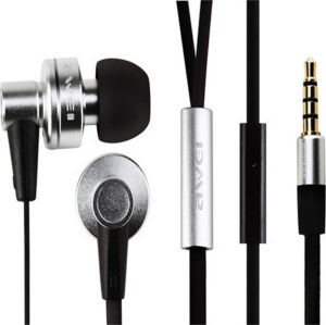 Awei ES-900i Ακουστικά - Ασημί