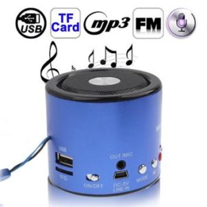 Φορητό ηχείο-ραδιόφωνο και δυνατότητα ηχογράφησης FE-2U Μπλε