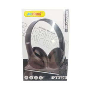 Andowl Q-HE95 Ασύρματα Bluetooth On Ear Ακουστικά Γαλάζιο