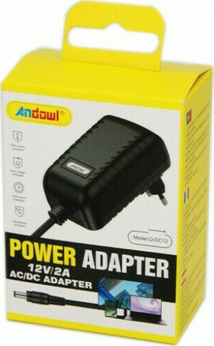 POWER ADAPTER 12V/2A ANDOWL -QDC12