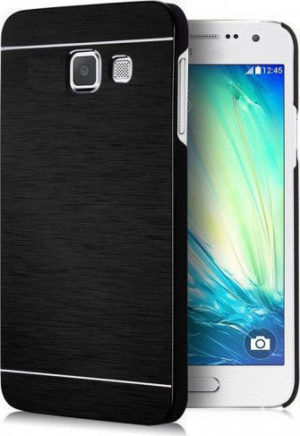 Samsung Galaxy A3 2017 θήκη Αλουμινίου Black Motomo