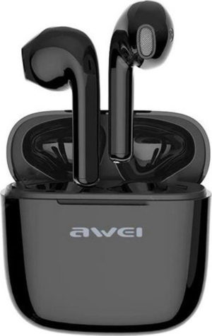 Ασύρματα Bluetooth Ακουστικά με Βάση Φόρτισης Awei T28 (Μαύρο)