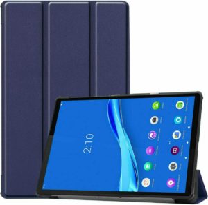 Trifold Flip Cover Δερματίνης Μπλε (Galaxy Tab A8 2021)