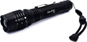 Φακός Tactical LED XHP50 Αλουμινίου X-Balog XH-P8-P50 - Μαύρος