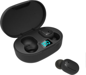 E6S In-ear Bluetooth Handsfree Μαύρο