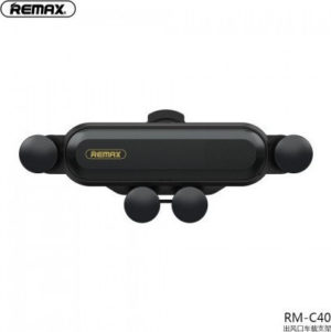 Remax Βάση Κινητού Αυτοκινήτου RM C40 με Ρυθμιζόμενο Βραχίονα Μαύρο