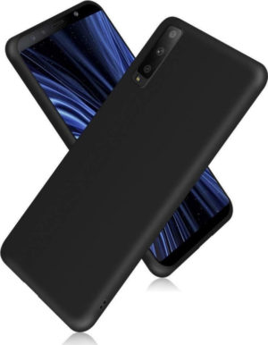 Soft Matt TPU Case Back Cover Samsung Galaxy A7 A750 (2018) black