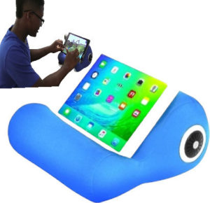 Ηχείο-μαξιλάρι Βάση Tablet Γραφείου σε Μπλε χρώμα 25 x 24 x 12cm