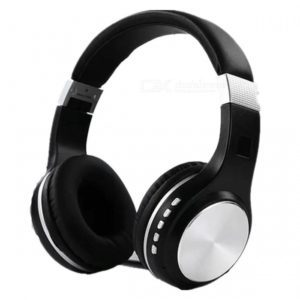 SY-BT1601 Bluetooth Wireless HIFI Bass Stereo Headset - Black + Silver