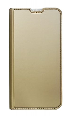 POWERTECH Θήκη Βook Elegant MOB-1447 για Samsung A40, χρυσή MOB-1447