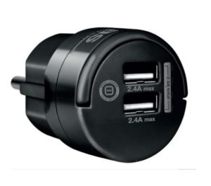 Sas - Φορτιστής Κινητού 2x USB Μαύρος SAS Go Mini 100-15-145 100-15-145