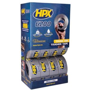 HPX 6200 ΥΦΑΣΜΑΤΙΝΗ ΤΑΙΝΙΑ ΑΣΗΜΙ ΣΕ ΕΚΘΕΤΗ 48mm x 25m 620013122