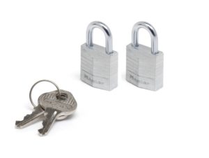 Masterlock - Σετ 2 λουκέτα αλουμινίου 20mm με ίδιο κλειδί 912000112