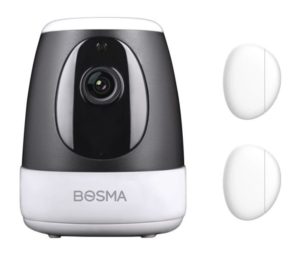 BOSMA smart κάμερα kit XC με λειτουργία hub, Pan 360°, 1080p, WiFi, PIR BSM-XC