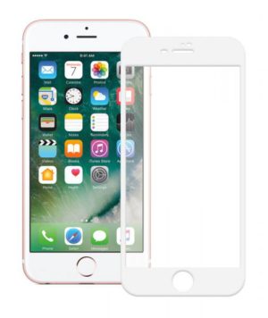 POWERTECH Tempered Glass 5D Full Glue TGC-0232 για iPhone 7 Plus, λευκό TGC-0232