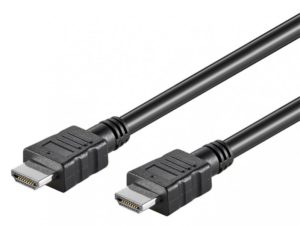 GOOBAY καλώδιο HDMI με Ethernet 58446, HDR, 28AWG, 4K, 15m, μαύρο 58446