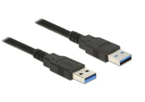 POWERTECH καλώδιο USB 3.0 CAB-U106, 1.5m, μαύρο CAB-U106