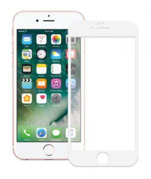 POWERTECH Tempered Glass 5D Full Glue για iPhone 6, White TGC-0263