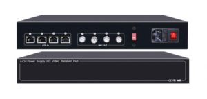 FOLKSAFE video and power receiver hub FS-HD4604VPS12, 4 channel FS-HD4604VPS12