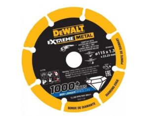DeWALT - Δίσκος Κοπής extreme metal Inox 115x1.3mm DT40251