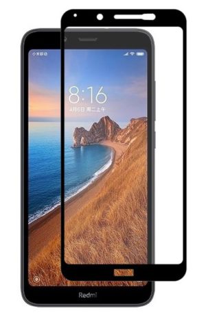 POWERTECH Tempered Glass 5D Full Glue, Xiaomi Redmi 7A (Qualcomm), μαύρο TGC-0318