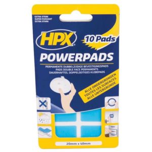 HPX POWER PADS 10 ΤΕΜ 20mm x 40mm ΣΕ ΕΚΘΕΤΗ 204000122