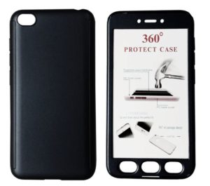POWERTECH Θήκη Body 360° με Tempered Glass για Xiaomi Redmi Go, μαύρη MOB-1394