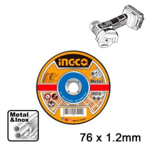 Δίσκοι Κοπής Σιδήρου/inox 76mm x 1.2mm MCD30176