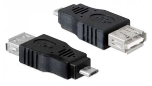 POWERTECH αντάπτορας USB 2.0 σε Micro B CAB-U029, μαύρος CAB-U029