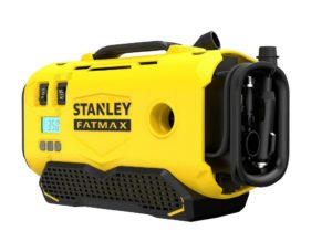 Stanley Αεροσυμπιεστής Fatmax® V20 18V Solo (Σκέτο σώμα χωρίς μπαταρία και φορτιστή) SFMCE520B-QW
