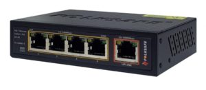 FOLKSAFE PoE Ethernet Switch FS-S1004EP-E, 4 Ports 10/100Mbps FS-S1004EP-E