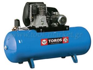 Toros - Αεροσυμπιεστής Τριφασικός 500lt , 5.5Hp N5-500F-5.5T 602012