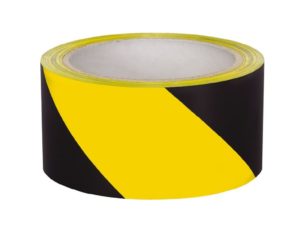 HPX - Αυτοκόλλητη ταινία ασφαλείας - μαρκαρίσματος 50mm x 33m Κίτρινη/Μαύρη 503300122