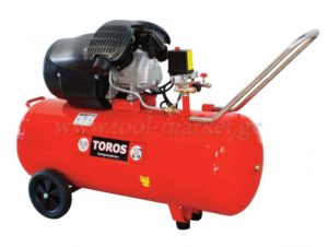 Toros - Αεροσυμπιεστής Μονομπλόκ 100lt / 3.0Hp TM 100/3 40139