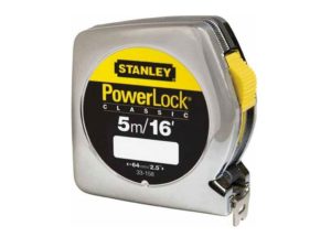 STANLEY - Μέτρο POWERLOCK με κέλυφος ABS 5m 0-33-158