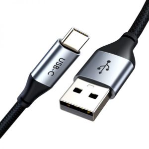 CABLETIME καλώδιο USB 2.0 σε USB Type-C C160, 5A, 0.25m, μαύρο 5210131038086