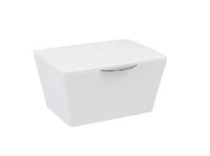 Wenko - Κουτί Μπάνιου με καπάκι Brasil λευκό 19X15,5X10 225971121