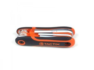 Tactix - Κλειδιά Άλλεν CR-V, Βαρύς Τύπος, Σετ 8 Τεμ., σε Κλιπς, με Αντιολισθητική Λαβή 206201