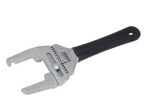 Tactix - Γαλλικό Κλειδί Πολλαπλών Χρήσεων CR-V, Ρυθμιζόμενο, Με Ελαστική Λαβή 25-75mm 336040
