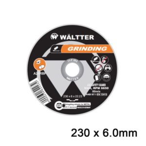 Δίσκος Λείανσης Σιδήρου / INOX WALTTER 230x6.0mm 2306022