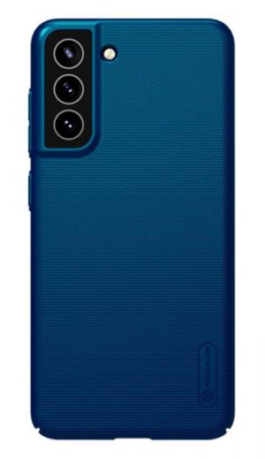 NILLKIN θήκη Super Frosted Shield για Samsung Galaxy S21 FE, μπλε 6902048221215