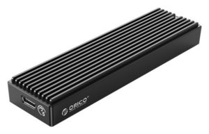 ORICO θήκη για Μ.2 B key SSD M2PF-C3, USB 3.1, 5Gbps, έως 2TB, μαύρο M2PF-C3-BK-EP