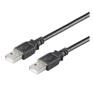 GOOBAY καλώδιο USB 2.0 Type A 93593, copper, 1.8m, μαύρο 93593