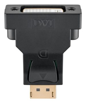 GOOBAY αντάπτορας DisplayPort σε DVI-D 1.1 51720, gold-plated, μαύρος 51720