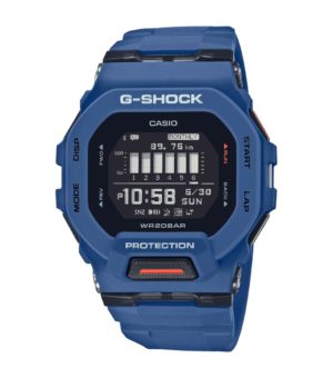 CASIO G-Shock Smartwatch Navy Blue Rubber Strap GBD-200-2ER